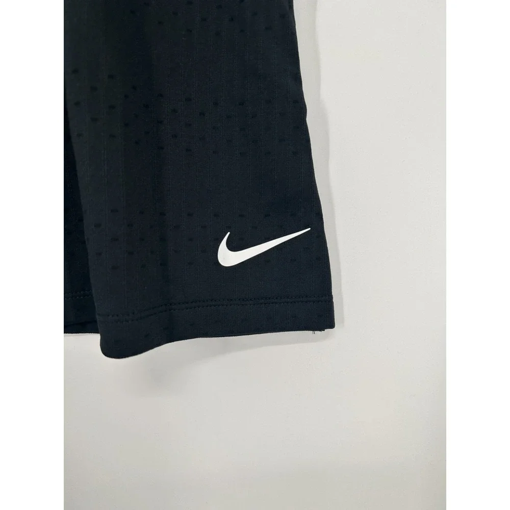 Nike Victory Polo Shirt Womens ST Small Tall Black Sleeveless Dri Fit DX1509-010